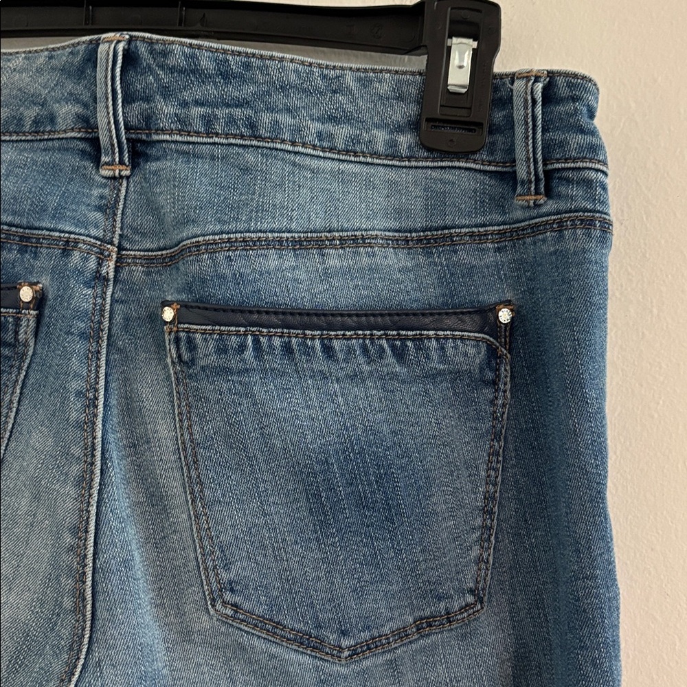 WHBM Size 2 Bougie Skinny Classic Blue Cotton Blend Jeans